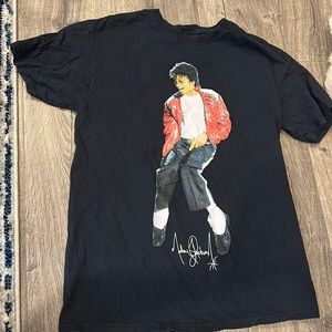 Michael Jackson M graphic t shirt